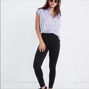 Madewell Curvy Highrise Skinny jeans in Carbondale Size 27